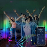 Hoeklamp - RGB LED-verlichting - compatible Android en IOS