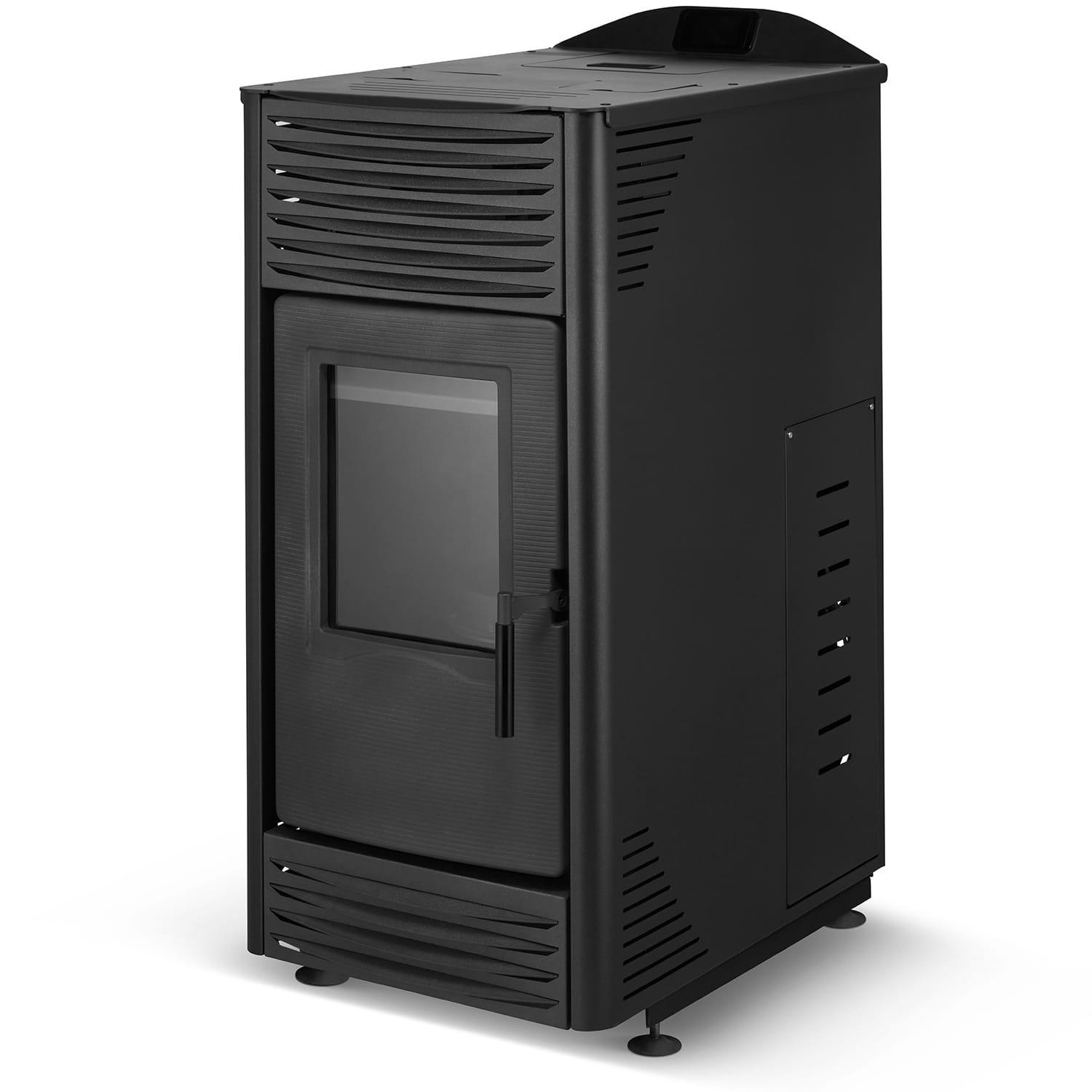 Pelletkachel - 15kW - zwart - energielabel A++ - smart