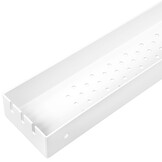 Planchet LOFT - 60x4x8 cm - metaal - wit