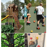 Klimgrepen - klimstenen - set van 20 stuks - diverse kleuren