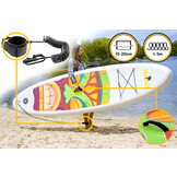SUP board - 305x76x15 cm - opblaasbaar -  green totem