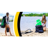 SUP board - 305x76x15 cm - opblaasbaar -  green totem