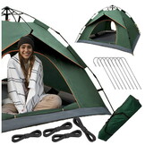 Pop up tent - 210x200x135cm - 4 persoons - groen
