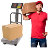 Pakketweegschaal - LCD display - max 150kg - verstelbaar