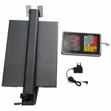 Pakketweegschaal - LCD display - max 150kg - verstelbaar
