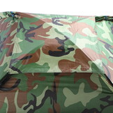 Pop up tent - 200x200x130cm - met klamboe - camouflag﻿e