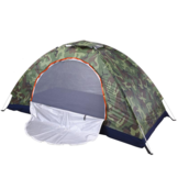 Pop up tent - 200x200x130cm - met klamboe - camouflag﻿e