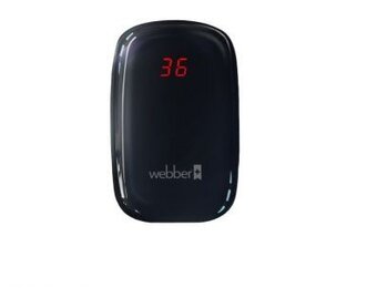 Luchtkwaliteitsmeter WEBBER SP75 - bluetooth - zwart