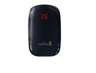 Luchtkwaliteitsmeter WEBBER SP75 - bluetooth - zwart