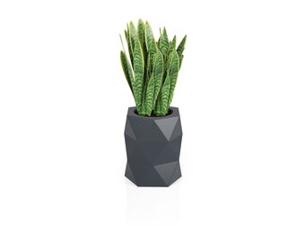 Bloempot MODENA - 46x23x54cm - antraciet