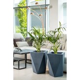 Bloempot - VASO - 25x25x59 cm - antraciet