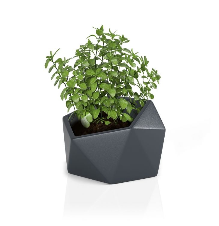 Bloempot - VESARI - 60x69x45,8cm - antraciet
