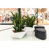 Bloempot - VESARI - 60x69x45,8cm - antraciet