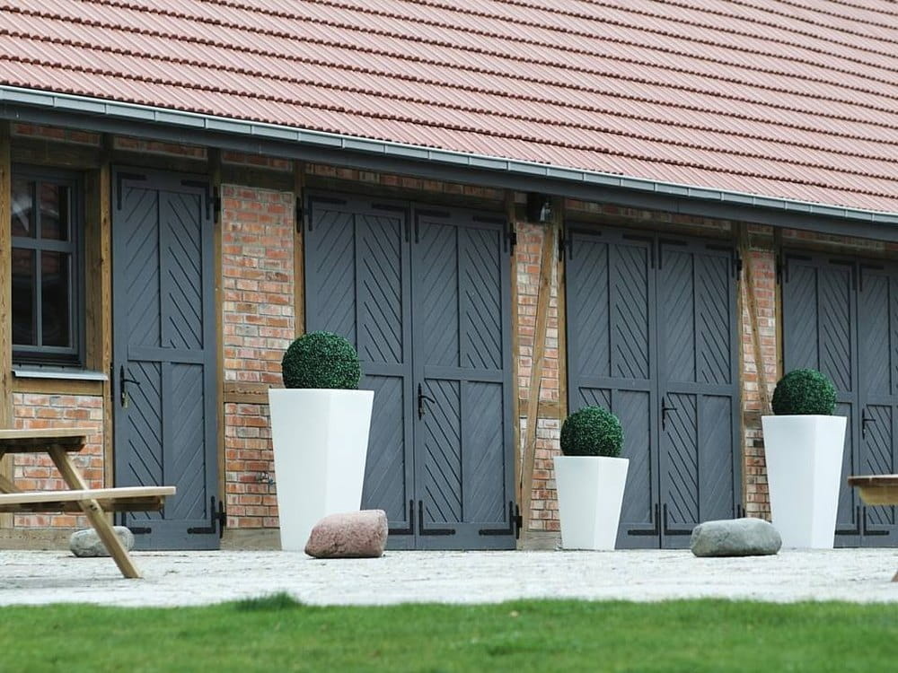 Bloempot - SLIM LINE S - 25x35x70cm - antraciet