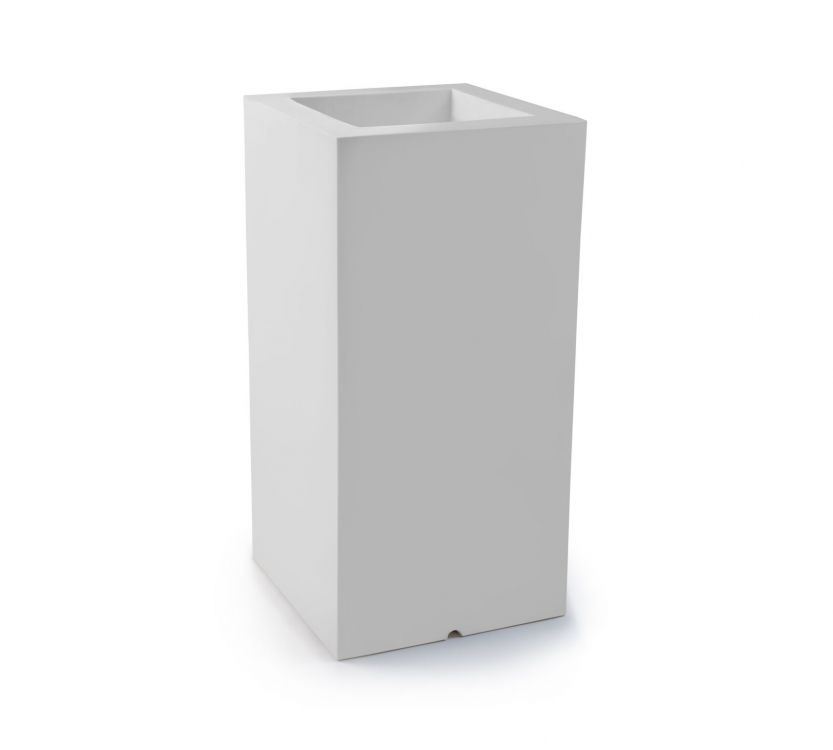 Bloempot - TOWER - 35x25x70cm - antraciet