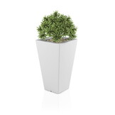 Bloempot - SLIM LINE S - 25x35x70cm - wit