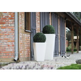 Bloempot - SLIM LINE S - 25x35x70cm - wit