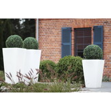 Bloempot - SLIM LINE S - 25x35x70cm - wit