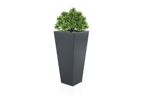 Bloempot - SLIM LINE M - 30x50x110cm - antraciet