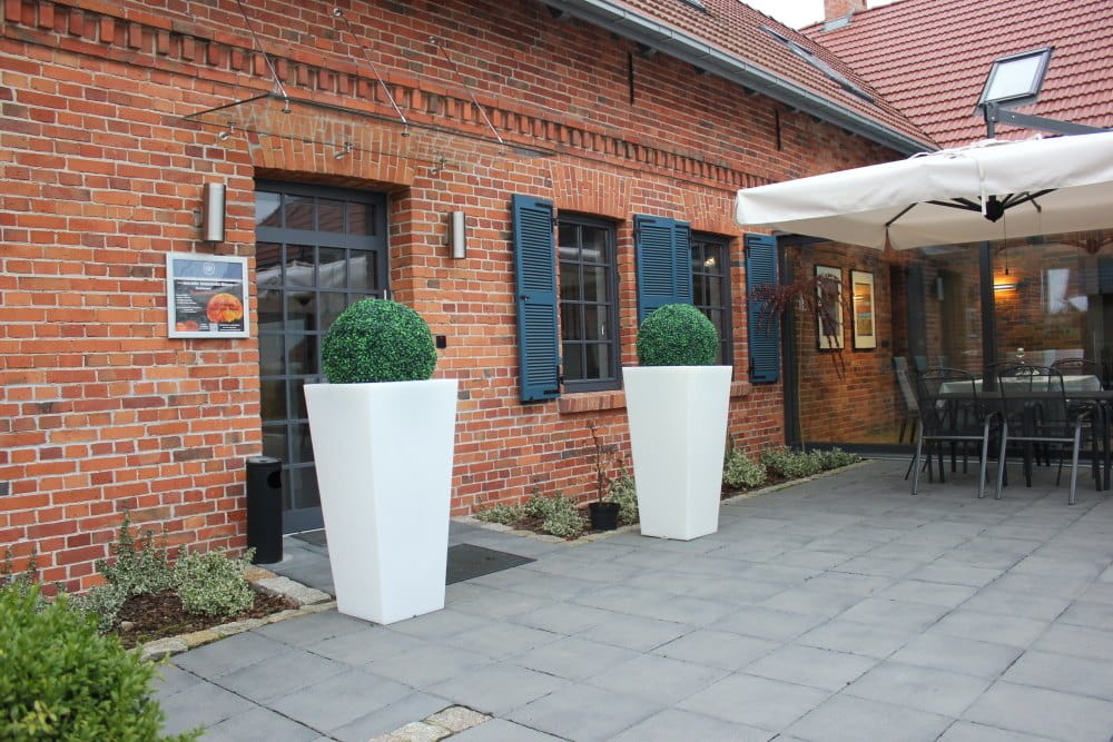 Bloempot - SLIM LINE M - 30x50x110cm - antraciet