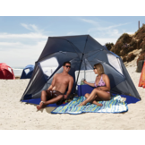 Strandparasol - XXL - 220x135cm - blauw