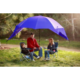 Strandparasol - XXL - 220x135cm - blauw