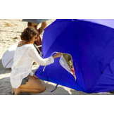 Strandparasol - XXL - 220x135cm - blauw