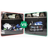 Kofferbak organiser - 58x35x30 cm - opvouwbaar - zwart