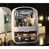 Make up koffer - 36x26x17cm - met lades - wit