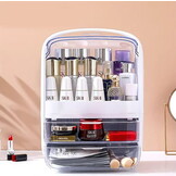 Make up koffer - 36x26x17cm - met lades - wit