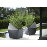 Bloempot ASTRO - 54x34x47,5cm - waterdicht - antraciet