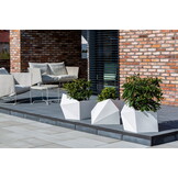 Bloempot ASTRO - 54x34x47,5cm - waterdicht - antraciet