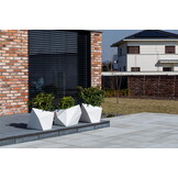 Bloempot ASTRO - 54x34x47,5cm - waterdicht - antraciet