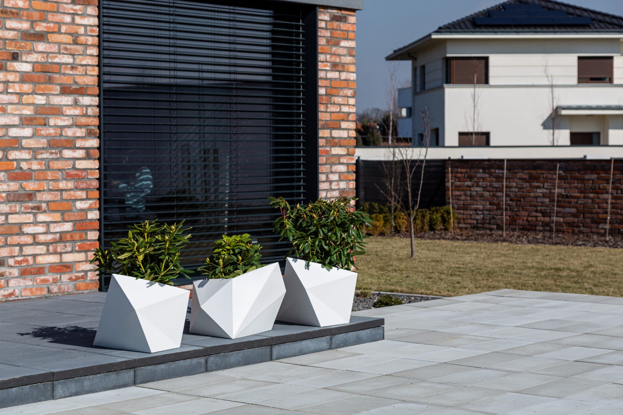 Bloempot ASTRO - 54x34x47,5cm - waterdicht - antraciet