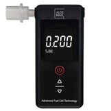 Blaastest alcohol PLATINUM - 5 mondstukken - 0-2‰ - LCD display