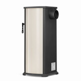 Houtkachel - staal - vrijstaand - 8,5 KW - gietijzer