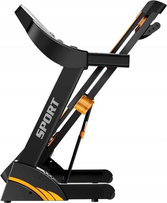 Loopband fitness - inklapbaar - met hartslag meting - met hellingshoek