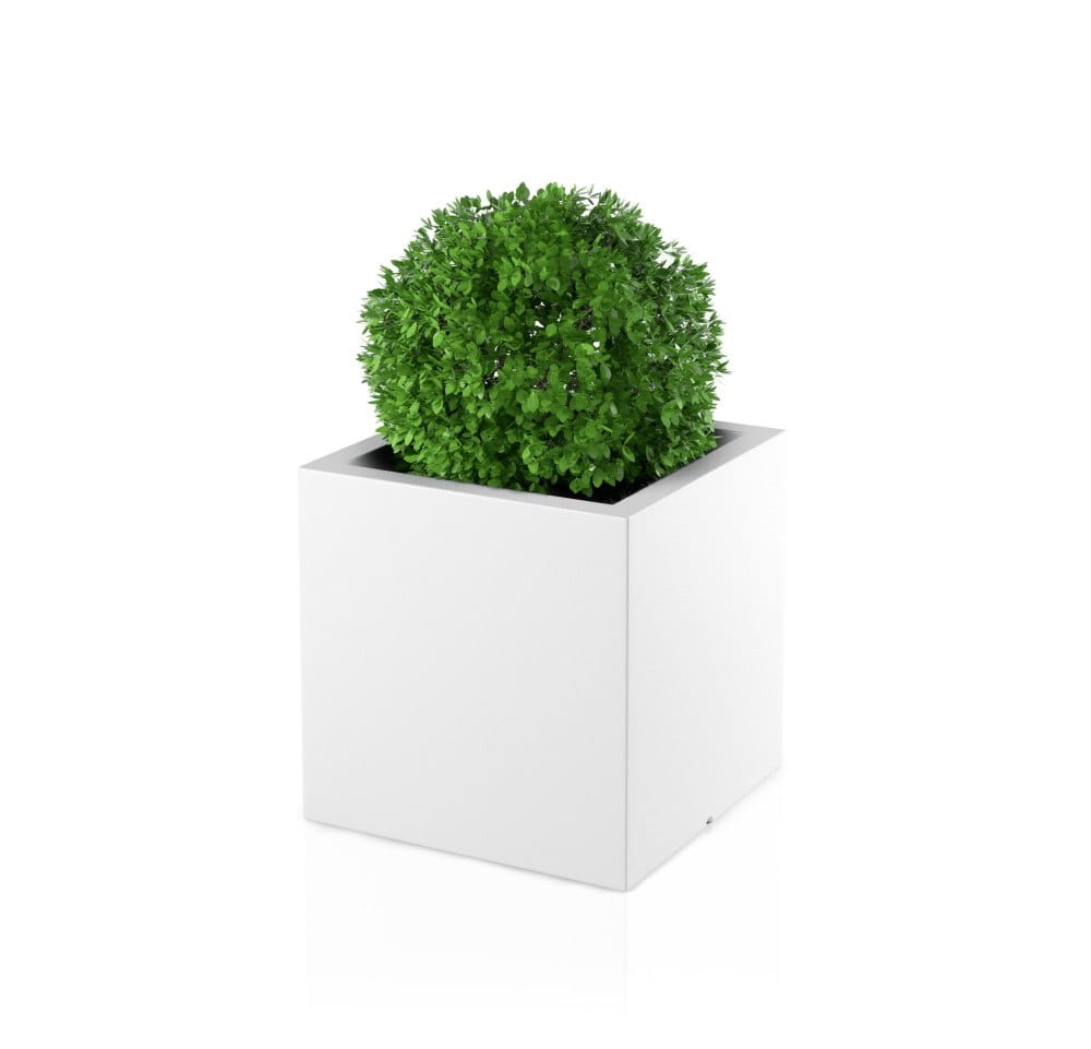 Bloempot PIXEL POT - 50x22x50cm - polyethyleen - wit