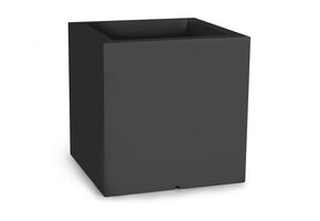 Bloempot PIXEL POT - 50x22x50cm - hoge bloempot - antraciet