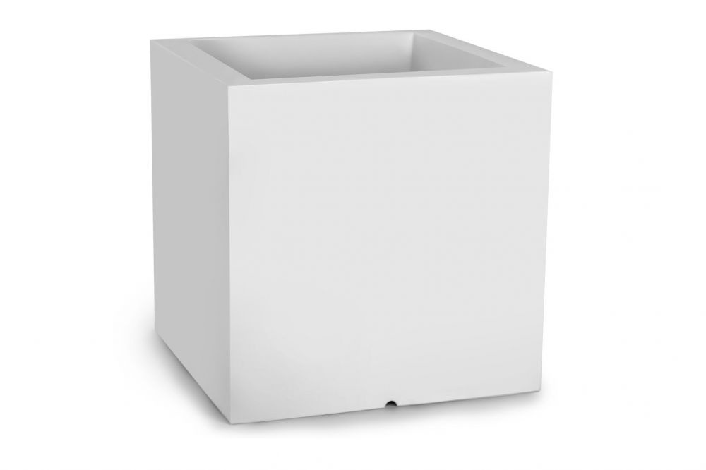 Bloempot PIXEL POT - 50x22x50cm - hoge bloempot - antraciet