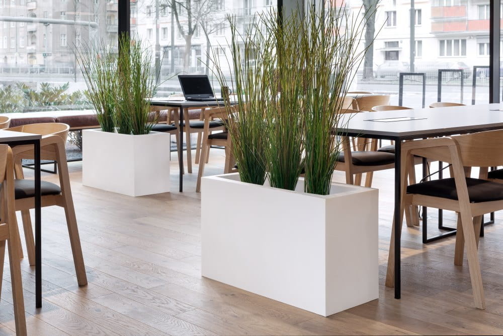 Plantenbak LUNGO MAXI - 80x35x50cm - wit
