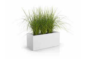 Plantenbak LONG - voor binnen en buiten - 90x40x40cm - wit