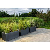 Plantenbak LONG - voor binnen en buiten - 90x40x40cm - wit