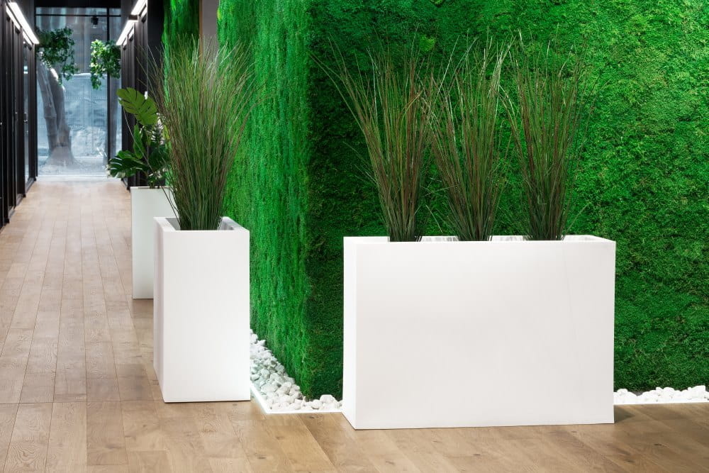 Plantenbak LUNGO GRANDE - 85x35x60cm - wit