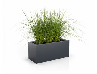 Plantenbak LONG - voor binnen & buiten - 90x40x40cm - antraciet