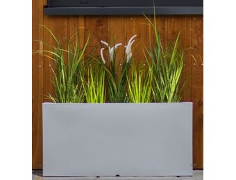 Plantenbak LUNGO - binnen en buiten - 75x35x38cm - antraciet