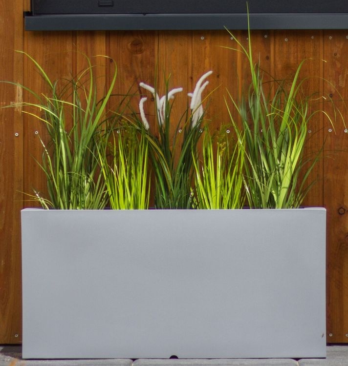 Plantenbak LUNGO - binnen en buiten - 75x35x38cm - antraciet