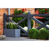 Plantenbak LUNGO - binnen en buiten - 75x35x38cm - antraciet