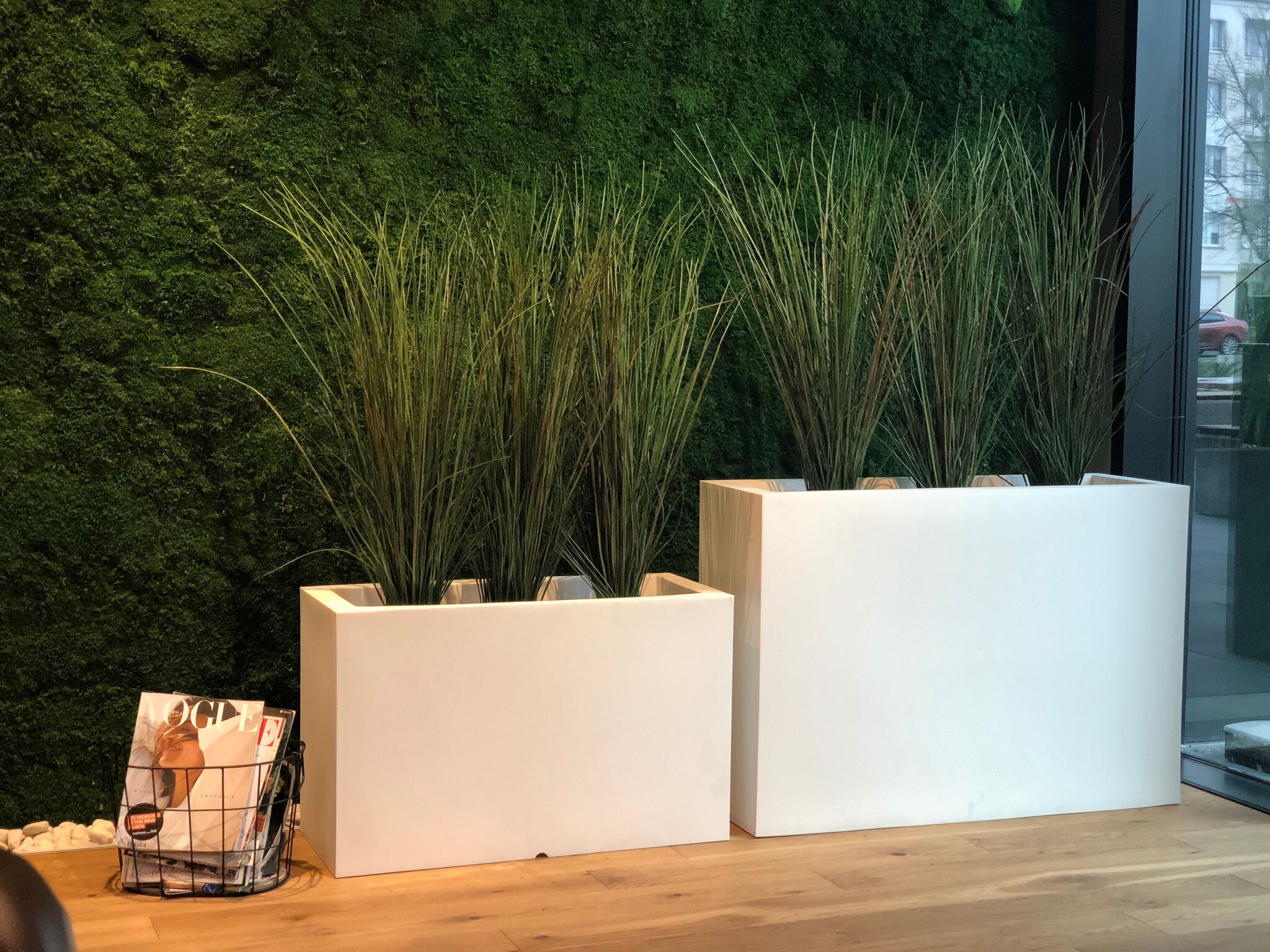 Plantenbak LUNGO MAXI - 80x35x50cm - antraciet