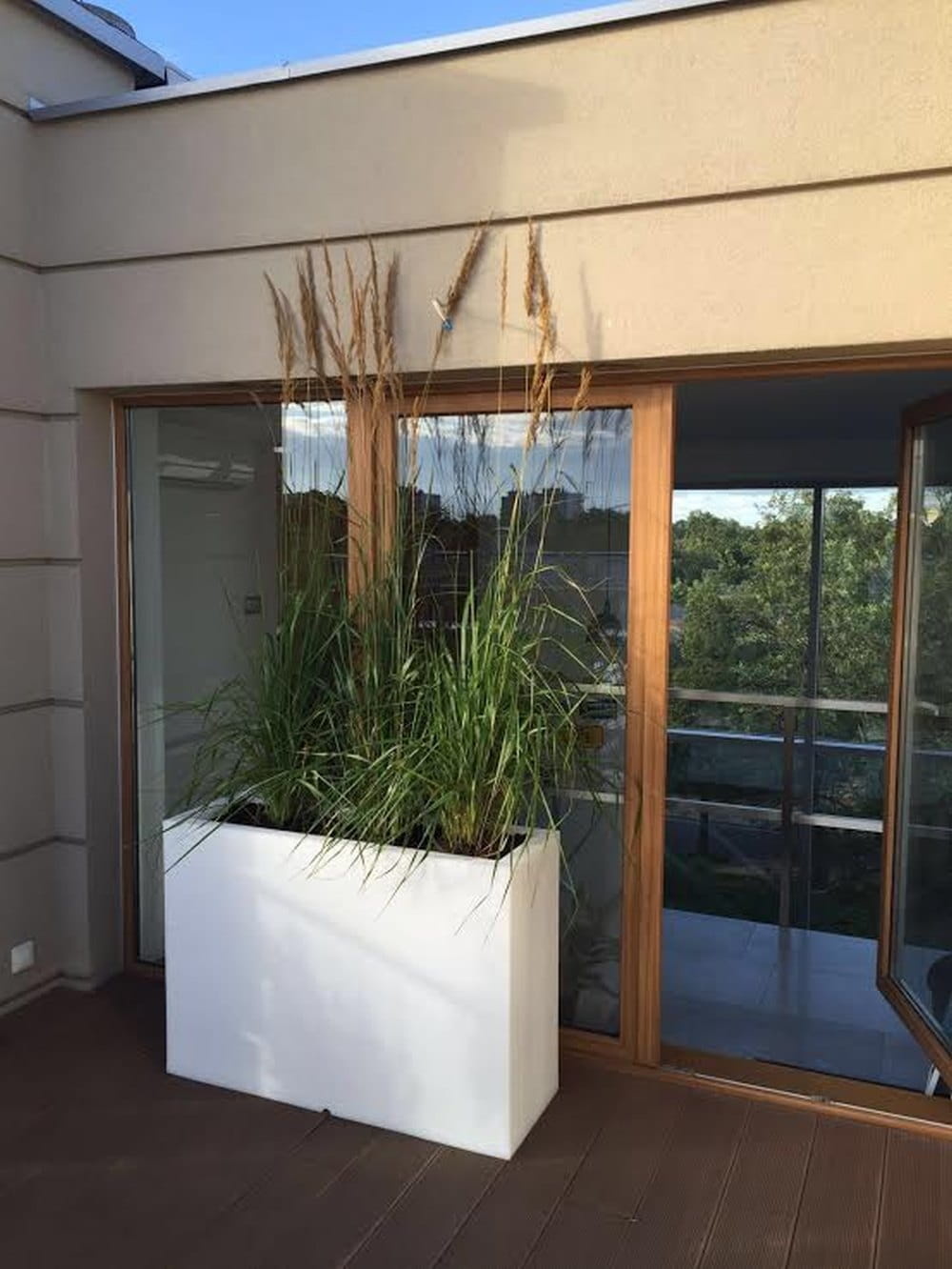 Plantenbak LUNGO GRANDE - 85x35x60cm - antraciet
